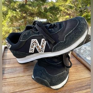 New Balance 515 Suede Walking Shoes Women Sz 9, Black Cheetah Leopard Running